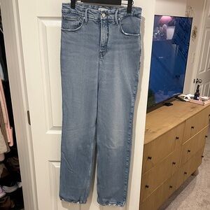 Good American Light Blue Straight Leg Jeans